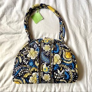 RARE Vera Bradley Ellie Blue Eloise Purse